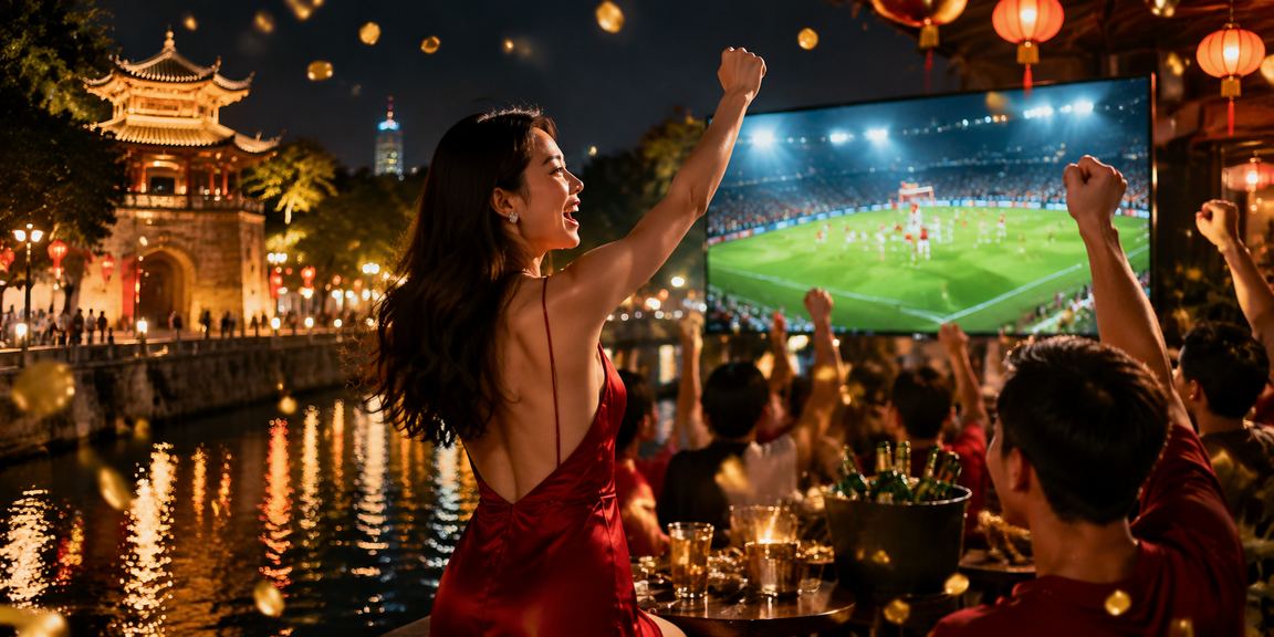Không khí cổ vũ bóng đá sôi động tại Hà Nội – đặt cược thể thao trực tuyến qua điện thoại