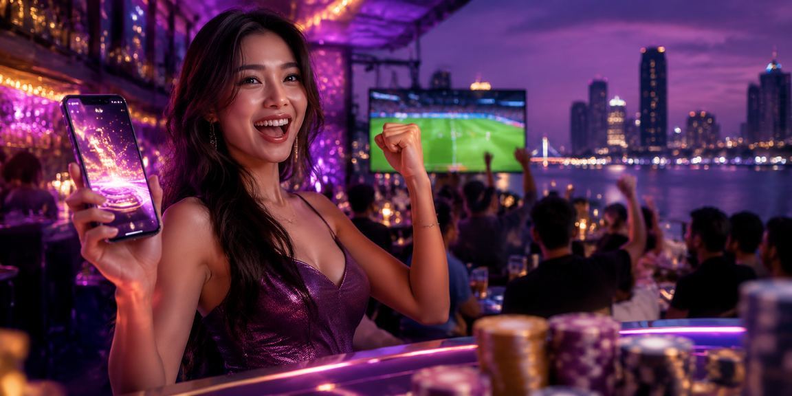 Đường phố neon Sài Gòn về đêm – không khí đăng ký và tham gia jackpot trực tuyến